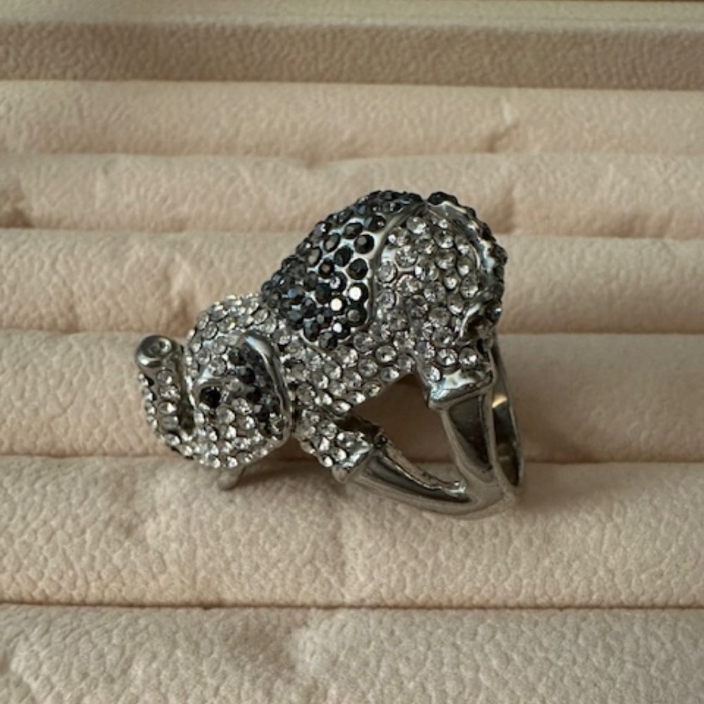 Embellished Elephant Ring